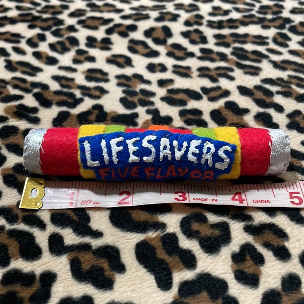2018 LUCY SPARROW Felt Pop Art Handmade Life Savers Warhol Mart UK Sew Soul DTLA - Picture 6 of 12